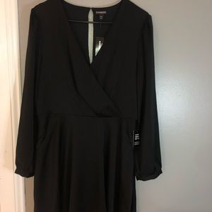 Black express dress